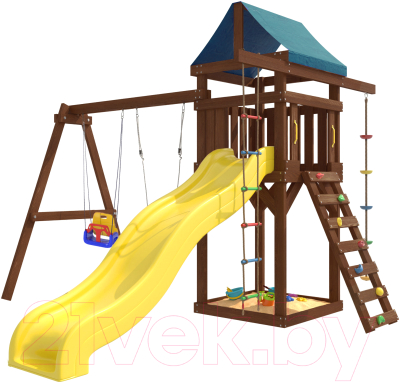 Игровой комплекс National Tree Company IgroWoods для улицы и дачи / ДП-5 Premium- фото2