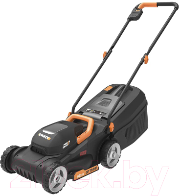 Газонокосилка аккумуляторная Worx WG730E- фото