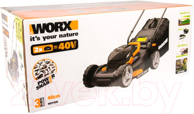 Газонокосилка электрическая Worx WG743E- фото4
