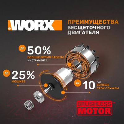 Электропила цепная Worx WG385E.9- фото6