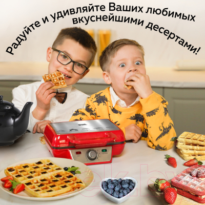 Вафельница GFGRIL GFW-015- фото9