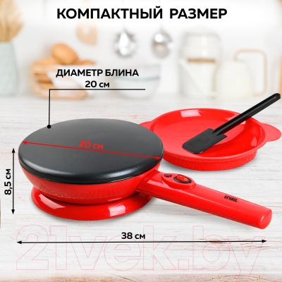 Блинница GFGRIL GFC-B400- фото10