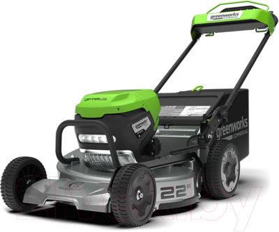 Газонокосилка электрическая Greenworks LM221S- фото