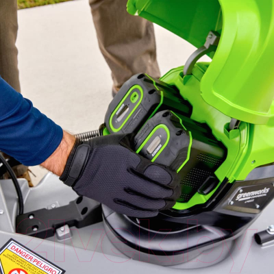 Газонокосилка электрическая Greenworks LM221S- фото5