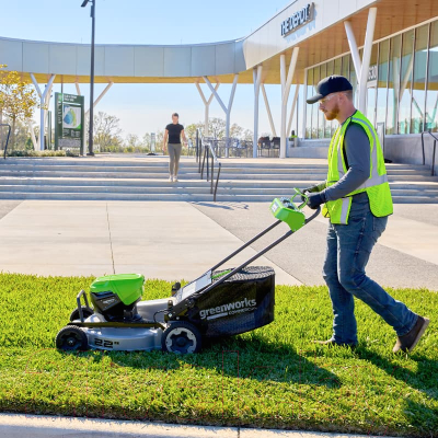 Газонокосилка электрическая Greenworks LM221S- фото8