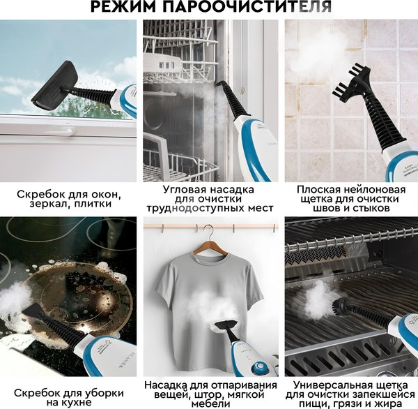 Пароочиститель PLANTA PL-SM02- фото4