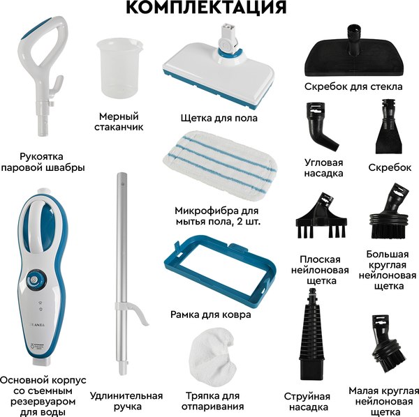 Пароочиститель PLANTA PL-SM02- фото7
