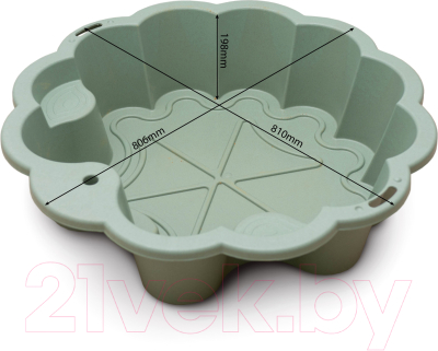 Песочница-бассейн Doloni Цветок 01234/03eco- фото3