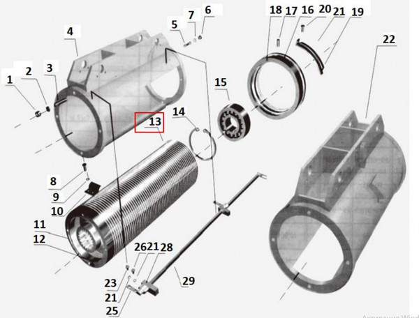 Барабан для тали TOR CD1 2.0т 6м / 1000338- фото2, картинка2 Барабан для тали TOR CD1 2.0т 6м / 1000338- фото2