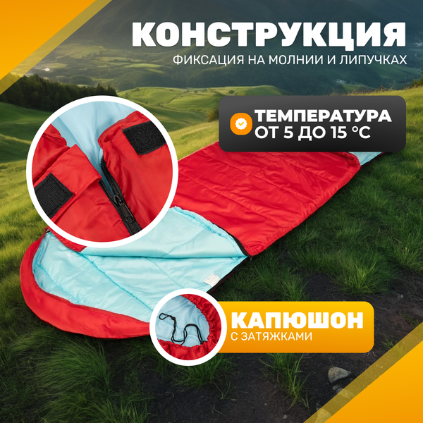 Спальный мешок Sundays ZC-SB010- фото3