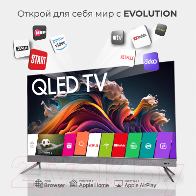 Телевизор Evolution WOSQ55MR1SBUHD- фото10