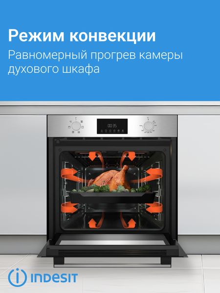 Электрический духовой шкаф Indesit IBFTE 3644 IX- фото8