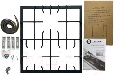 Газовая варочная панель Schtoff H 4501 C15 IS- фото3