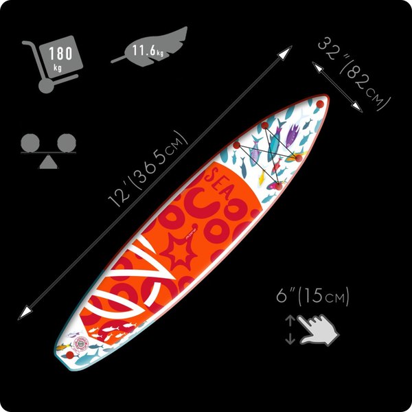 SUP-борд Zap Sea Fish 12- фото2