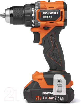 Аккумуляторная дрель-шуруповерт Daewoo Power DAA 4021Li SET- фото2