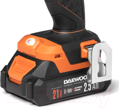 Аккумуляторная дрель-шуруповерт Daewoo Power DAA 4021Li SET- фото7