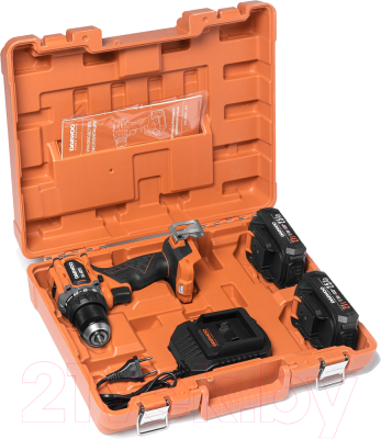 Аккумуляторная дрель-шуруповерт Daewoo Power DAA 4021Li SET- фото9