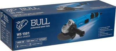 Угловая шлифовальная машина Bull WS 1501 (1333622)- фото7