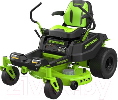 Райдер Greenworks Аккумуляторный Zero Turn CrossoverT GC82ZT107 / 7404107- фото6