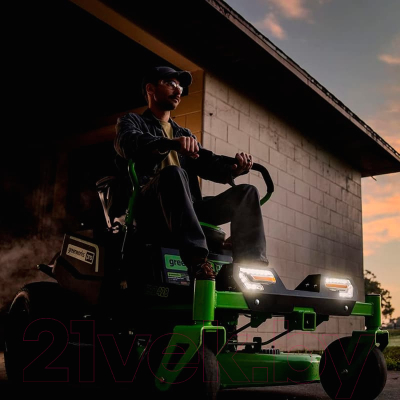 Райдер Greenworks Аккумуляторный Zero Turn CrossoverT GC82ZT107 / 7404107- фото9