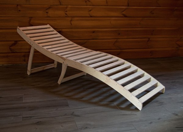 Шезлонг КомфортПром Из фанеры / 102123347- фото4