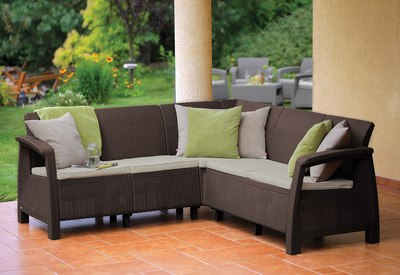 Диван садовый Keter Corfu II Relax / 258950- фото2