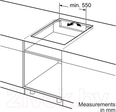 Индукционная варочная панель Bosch PIF612BB1E- фото4