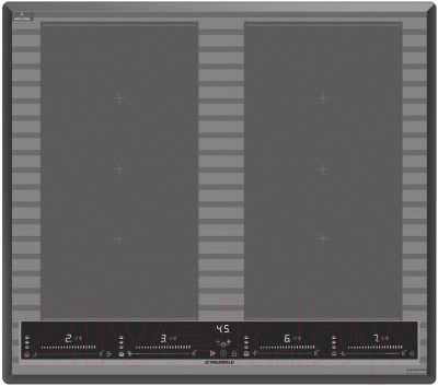 Индукционная варочная панель Maunfeld CVI594SF2MDGR Lux Inverter- фото