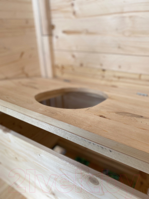 Дачный туалет КомфортПром 102123348- фото6