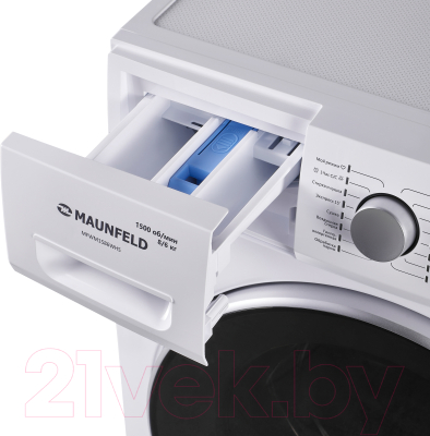 Стирально-сушильная машина Maunfeld MFWM1586WHS- фото8