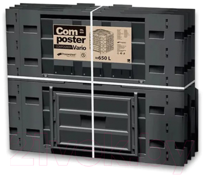 Компостер Prosperplast Compogreen Vario / IKL650C-S411 (черный)- фото2