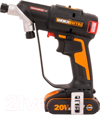 Аккумуляторный шуруповерт Worx Switchdriver WX177- фото5