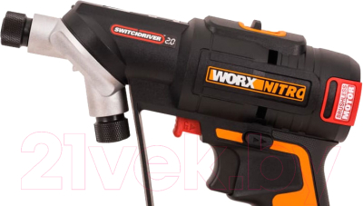 Аккумуляторный шуруповерт Worx Switchdriver WX177- фото7