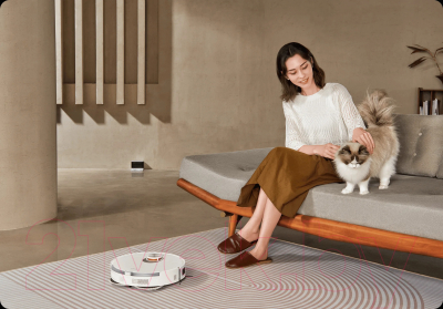 Робот-пылесос Xiaomi Robot Vacuum S20+ / BHR8159EU (белый)- фото5