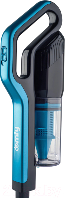 Вертикальный пылесос Domfy DSC-VC305 (черный/бирюзовый)- фото4