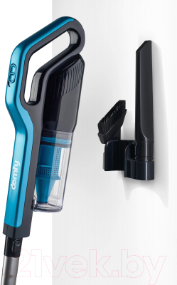 Вертикальный пылесос Domfy DSC-VC305 (черный/бирюзовый)- фото8