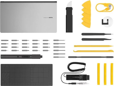 Электроотвертка HOTO Precision Screwdriver Kit Pro QWLSD012 (черный)- фото2