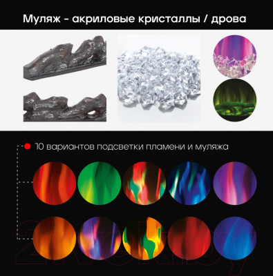 Электрокамин RealFlame Diamond 42- фото5