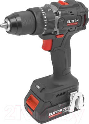 Аккумуляторная дрель-шуруповерт Elitech CD 20ISL2 (205722)