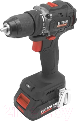 Аккумуляторная дрель-шуруповерт Elitech CD 20SL2 (205717)