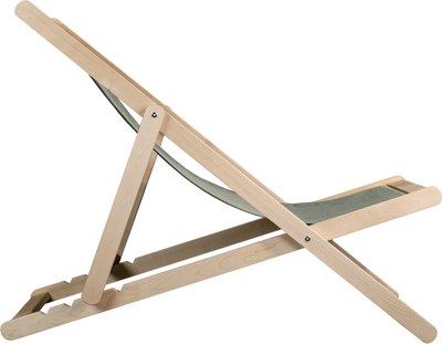 Шезлонг Мебелик Светло-серый- фото7