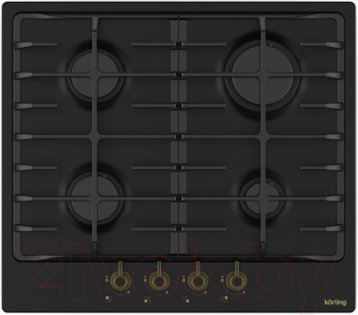 Газовая варочная панель Korting HG 645 CRN- фото