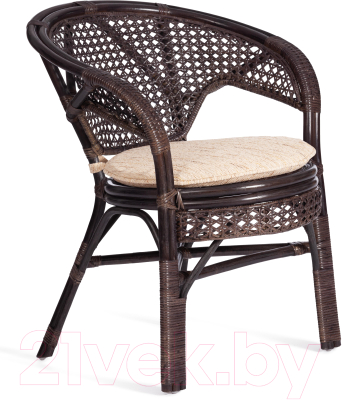 Комплект садовой мебели Tetchair Pelangi 02/15 4 кресла с подушками- фото6