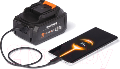 Угловая шлифовальная машина Daewoo Power DAG 3021Li SET- фото10