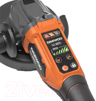 Угловая шлифовальная машина Daewoo Power DAG 3021Li SET- фото5