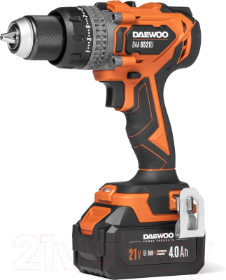 Аккумуляторная дрель-шуруповерт Daewoo Power DAA 6521Li SET- фото4
