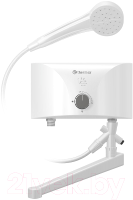 Проточный водонагреватель Thermex Vetro 5500 Combi- фото5