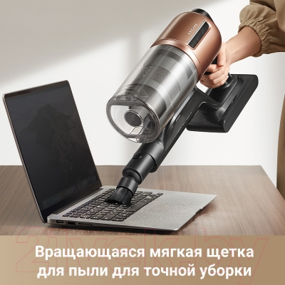 Вертикальный пылесос Dreame Cordless Vacuum Cleaner Z20 + Фен Dreame hairdryer Glory White- фото10
