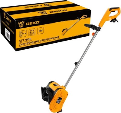 Снегоуборщик электрический Deko ST1700R / 083-4446- фото3