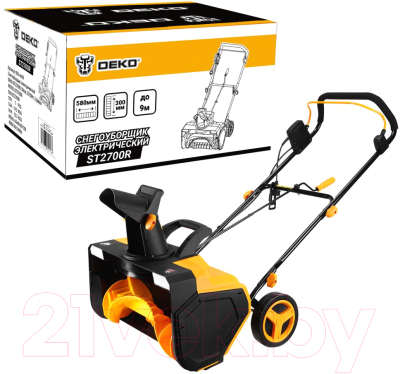 Снегоуборщик электрический Deko ST2700R / 083-4448- фото4